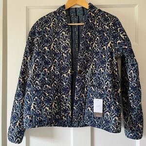 J.Jill | Reversible Quilted Coat | Size XS
